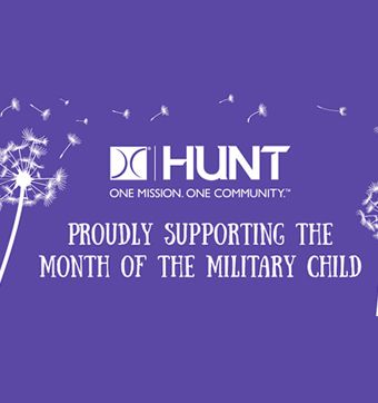 Hunt Proudly Supports the Month of the Military Child