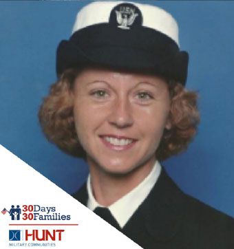 Bonnie, U.S. Navy Reserve, ‘93 - ‘14, Resident of Mid-South Family Housing Community